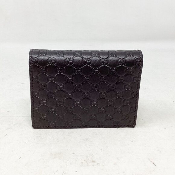 Gucci #WRLUEW Guccissima Bi Fold Wallet - Picture 1 of 10
